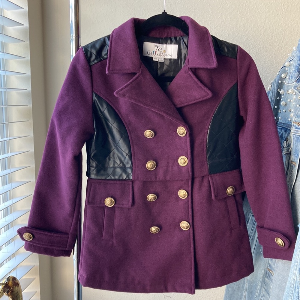 Girls Peacoat